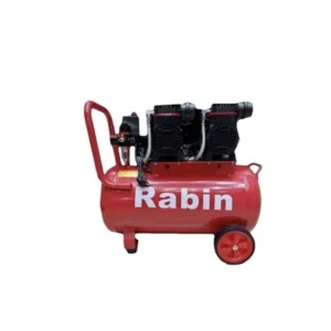 کمپرسور باد سایلنت 80 لیتری دوبل رابین مدل R2780