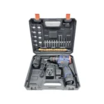 دریل شارژی 24 ولت براشلس چکشی دو باطری باس مدل BS3030