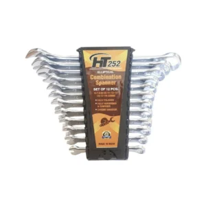 مجموعه ۱۲ عددی آچار یکسر تخت یکسر رینگی مدل HT0-252