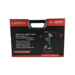 دریل شارژی براشلس 21 ولت لکسون مدل LE-5809T